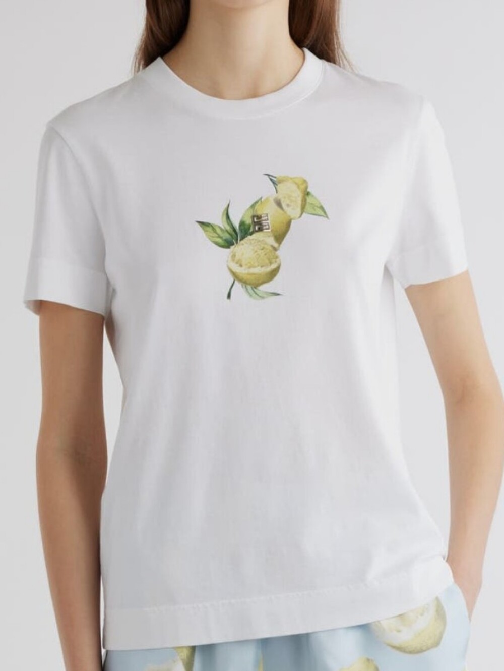 Givenchy Slim Fit Lemon Shirt